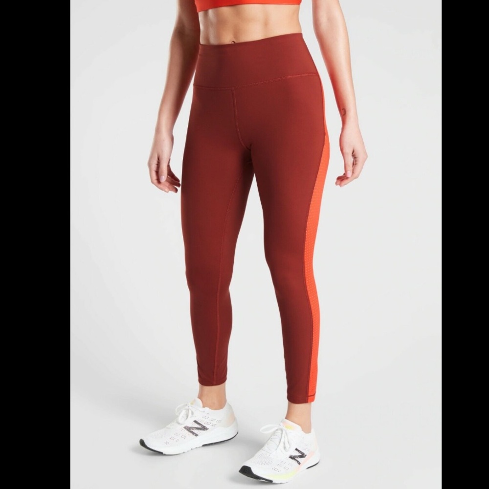 ATHLETA Ultimate Stash Pocket Colorblock 7/8 Tight Leggings S